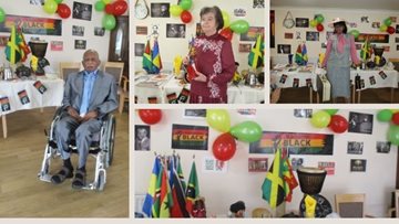 Ilford home get involved in Black History Month